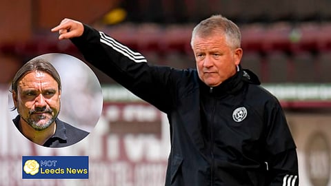 Chris Wilder made a Leeds United admission. (Credit: Imago)