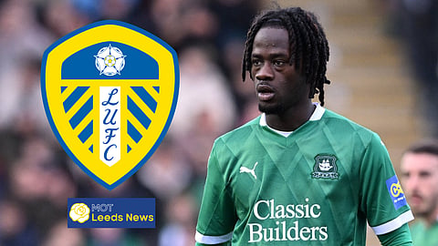 Leeds ace Darko Gyabi given Manchester City draw. (Credit - Imago)