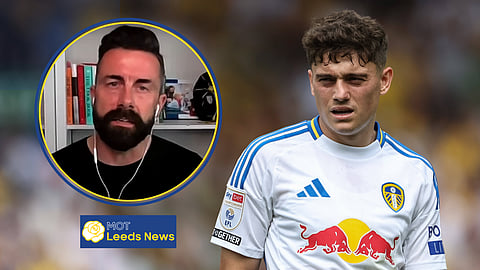 David Prutton has shared a Dan James verdict at Leeds United [credit: Sky Sports News and Imago]