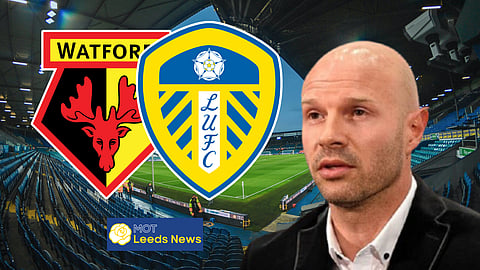 Danny Mills reacts to Watford v Leeds United [Credit: Imago]