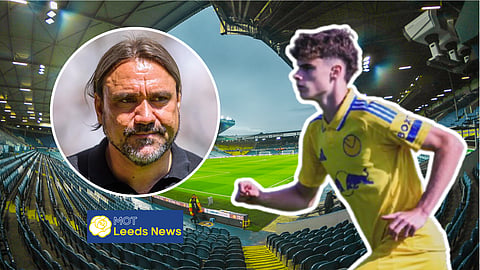 Leeds United academy forward Harry Gray: [Credit: harrygray.9 on Instagram, Imago]