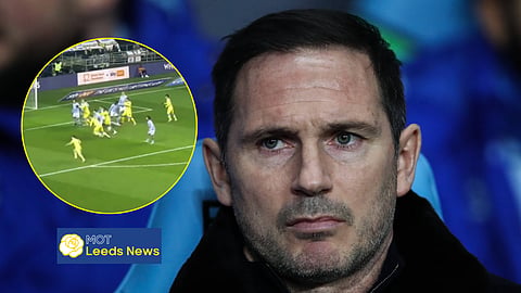 Coventry and Leeds started off in controversial fashion. (Credit: Imago & LUTV)