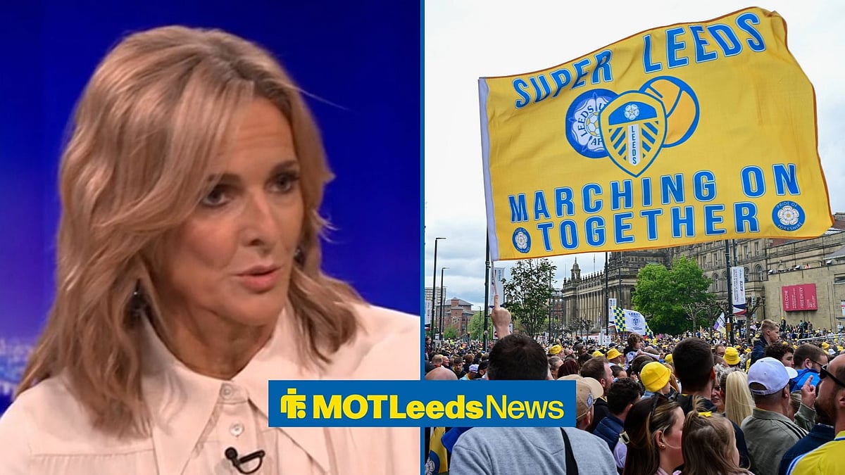 Gabby Logan shares what will 'cheer up Leeds fans' after what MOTD did ...