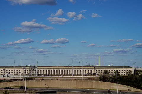 The Pentagon building is seen in Arlington, Virginia, U.S. October 8, 2020. 