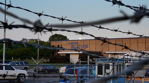 A view of the Hyundai Glovis logistics company in Montgomery, Alabama, U.S., April 25, 2023. 