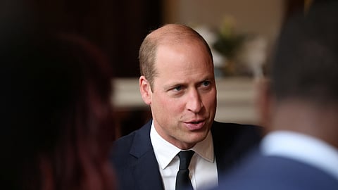 Prince and Princess of Wales visit the Guildhall Windsor to thank volunteers and staff that worked on the funeral of HM Queen Elizabeth, in Windsor, Britain, September 22, 2022. 