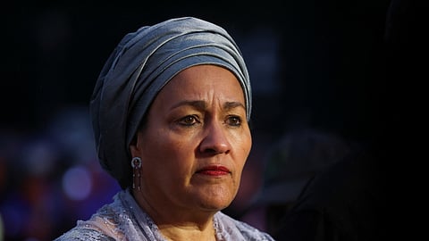 Amina J. Mohammed, UN Assistant Secretary-General attends the Global Citizen Concert in New York, U.S., September 23, 2023. 