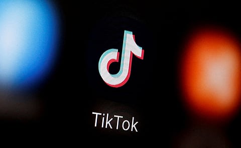 FILE PHOTO: A TikTok logo is displayed on a smartphone in this illustration taken January 6, 2020. 