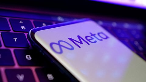 FILE PHOTO: Meta logo is seen in this illustration taken, August 22, 2022. 