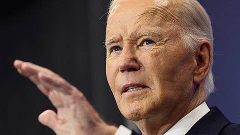 FILE PHOTO: U.S. President Joe Biden delivers remarks on the economy at the Brookings Institution in Washington, DC, U.S. December 10, 2024. 