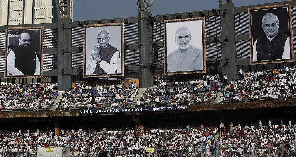 BJP leaders of an earlier era viewed Jawaharlal Nehru differently; <i>Photo by Anshuman Poyrekar/Hindustan Times via Getty Images</i>