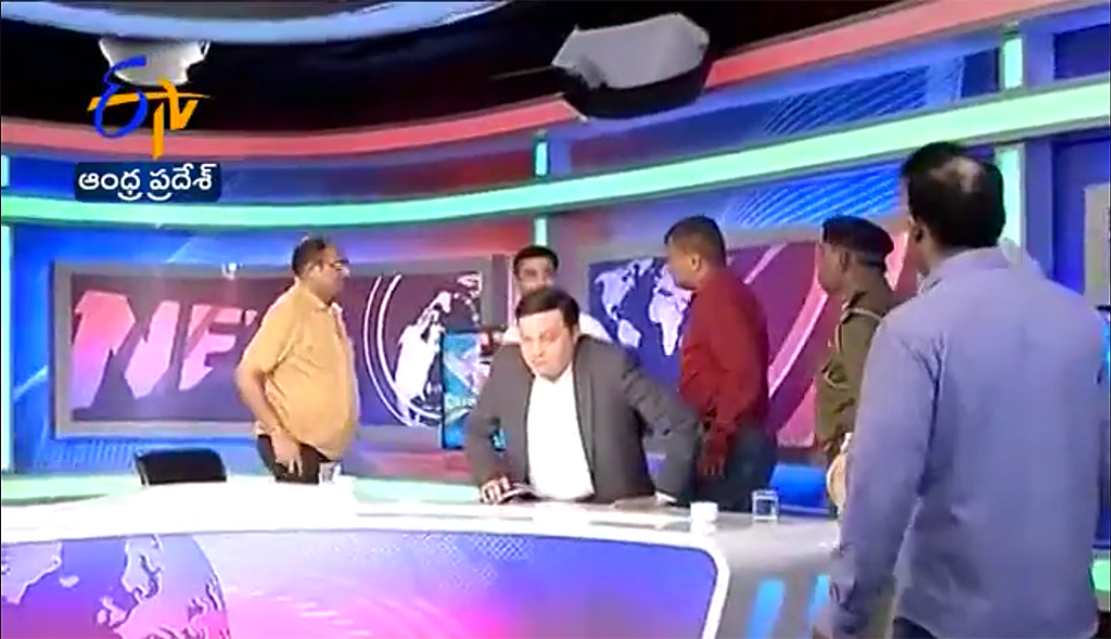 Gujarat: Mahesh Shah resurfaces in ETV studio; is detained