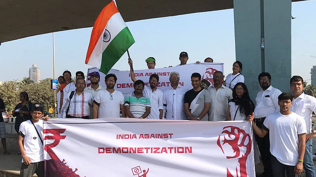Photo courtesy: India against Demonetization
