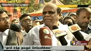 Contempt case: Justice CS Karnan appears before Supreme Court