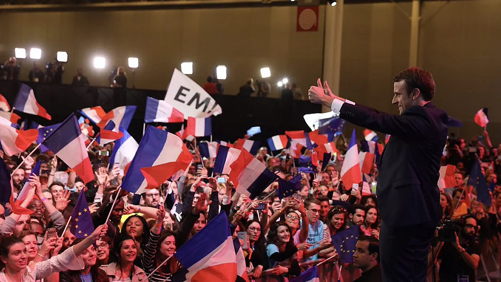 Photo courtesy: Twitter/Emmanuel Macron