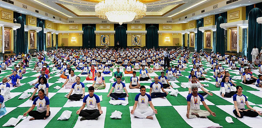 In pics: How India celebrated the International Yoga Day