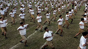 During the Quit India Movement, RSS was in bed with Muslim League