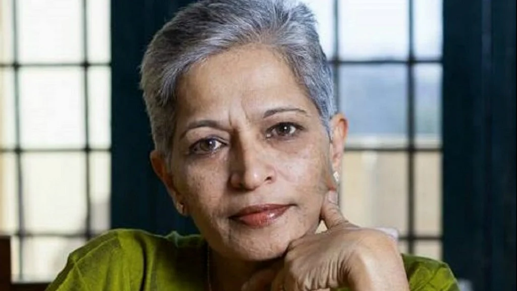 Photo taken from Gauri Lankesh’s Twitter account