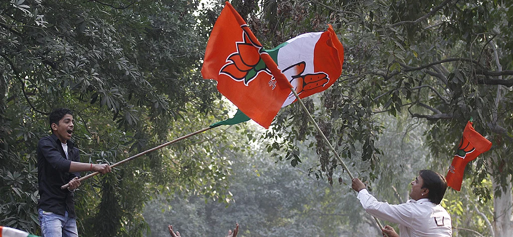 BJP will lose in Gujarat, MP: RSS Survey