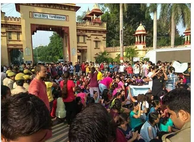 PM avoids BHU girls, Yogi’s police return to thrash them