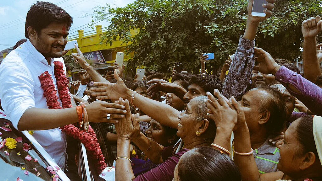 Why is BJP feeling labour pain, asks Hardik