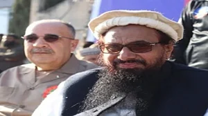 Palestine envoy shares stage with Hafiz Saeed, India reacts