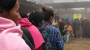 Voting underway in Nagaland, blast in Tizit