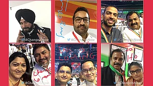 All the colour from sidelines of the Congress Plenary