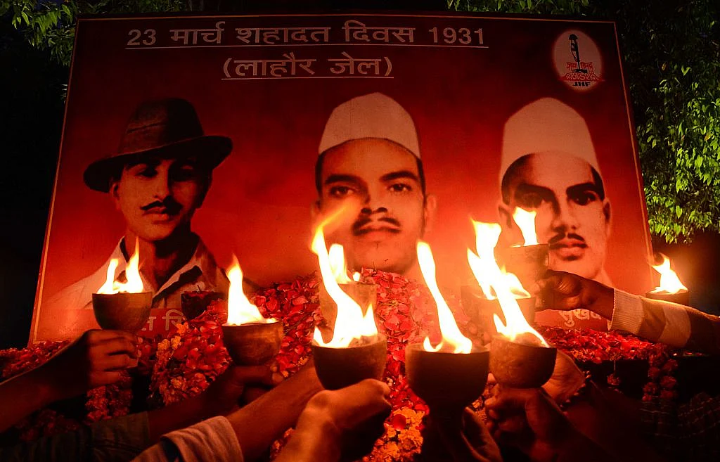 Hindutva gang’s hatred for martyrs Bhagat Singh, Rajguru and Sukhdev 