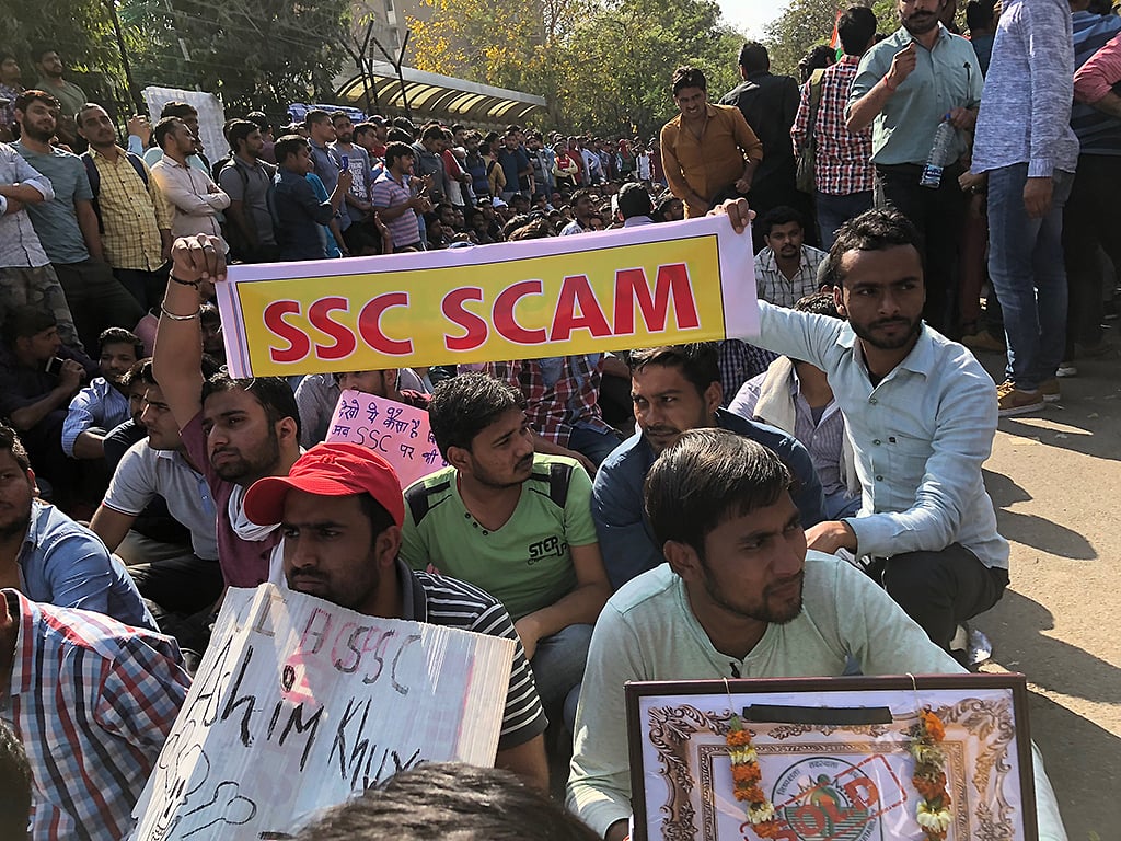 SSC Recruitment Scam: Protests spread across the country