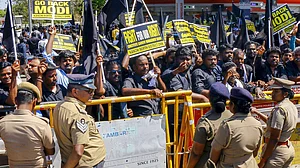 #GoBackModi: A few black balloons shattered Modi’s myth