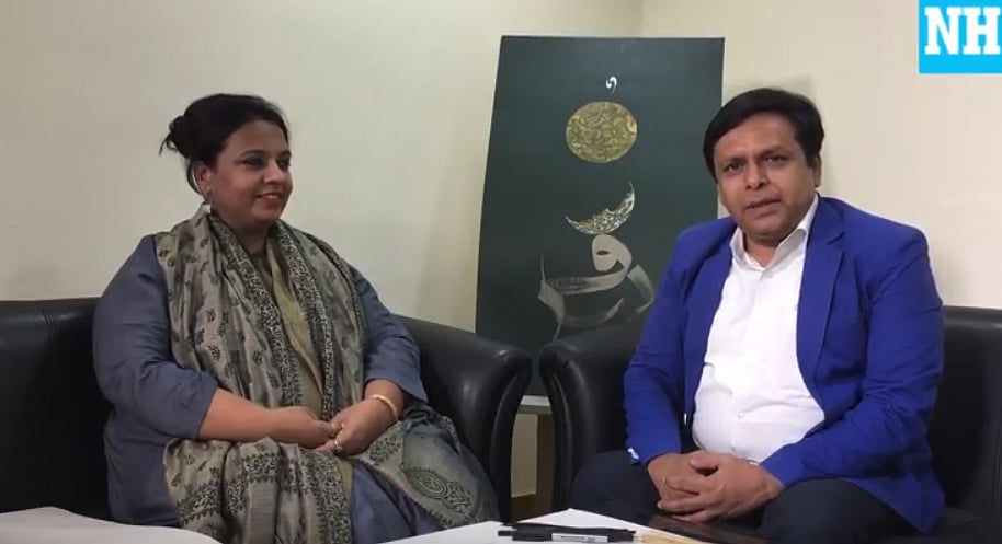 Qamar Dagar: Combining spirituality with calligraphy