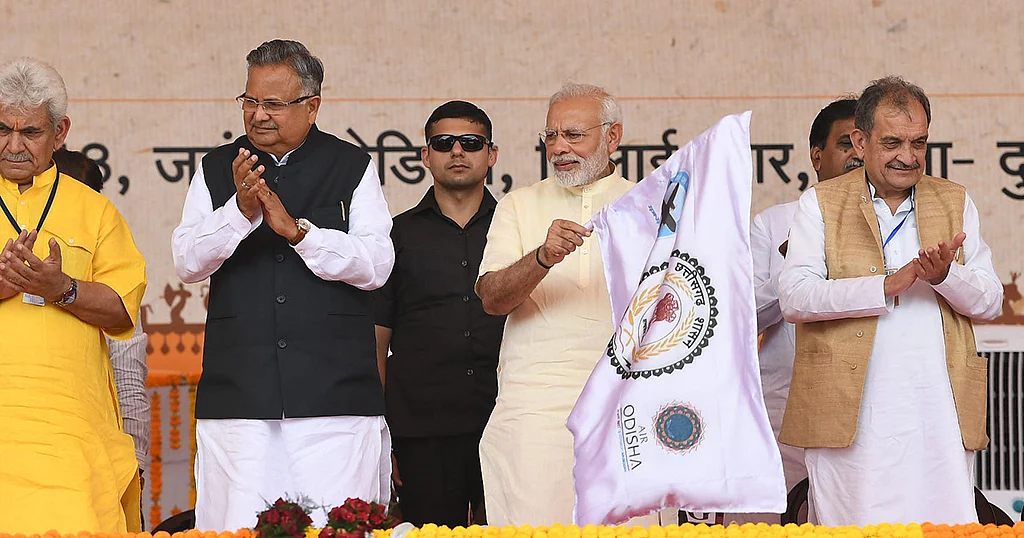 With election on his mind, PM Modi does a ‘Meerut’ in Raipur