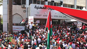Sixth uprising in six months fells govt in Jordan