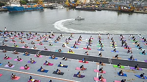 In photos: Fourth International Yoga Day, June 21 2018