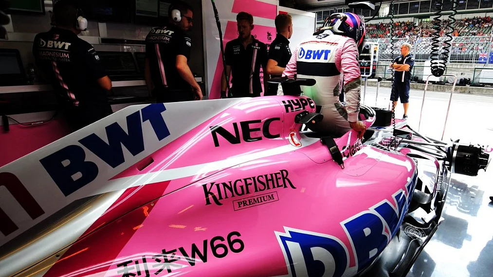 Twitter/@ForceIndiaF1