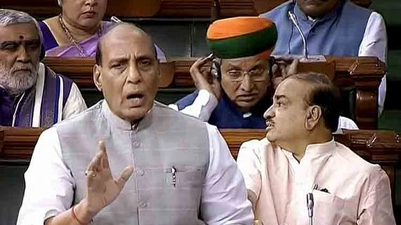 Mob lynching: Rajnath for social media checks, opposition walks out