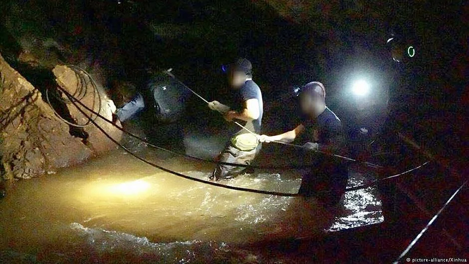 Rescuers find 12 Thai football players, coach alive in cave after 9 days