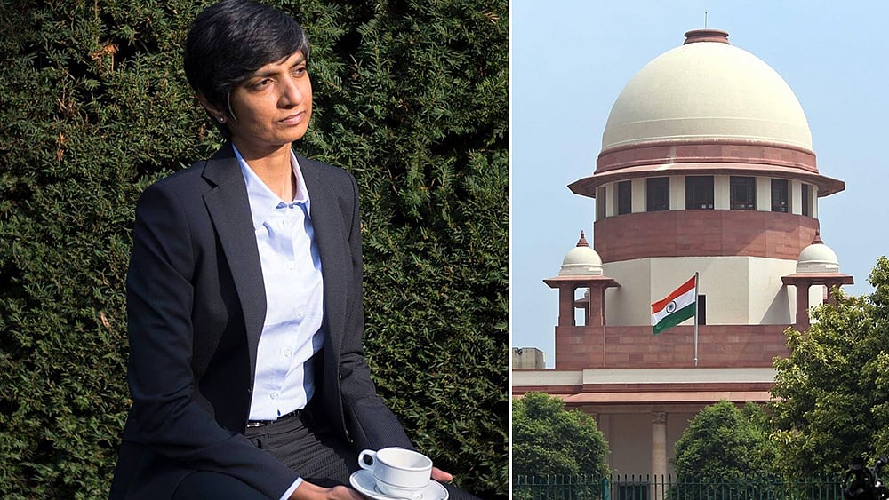 Advocate Menaka Guruswamy, who is representing alumni, graduates and current students of the IITs—all of whom are from the LGBTQ community—in their writ petition challenging the constitutionality of Section 377 IPC, currently being heard by a  Supreme Court Constitution bench