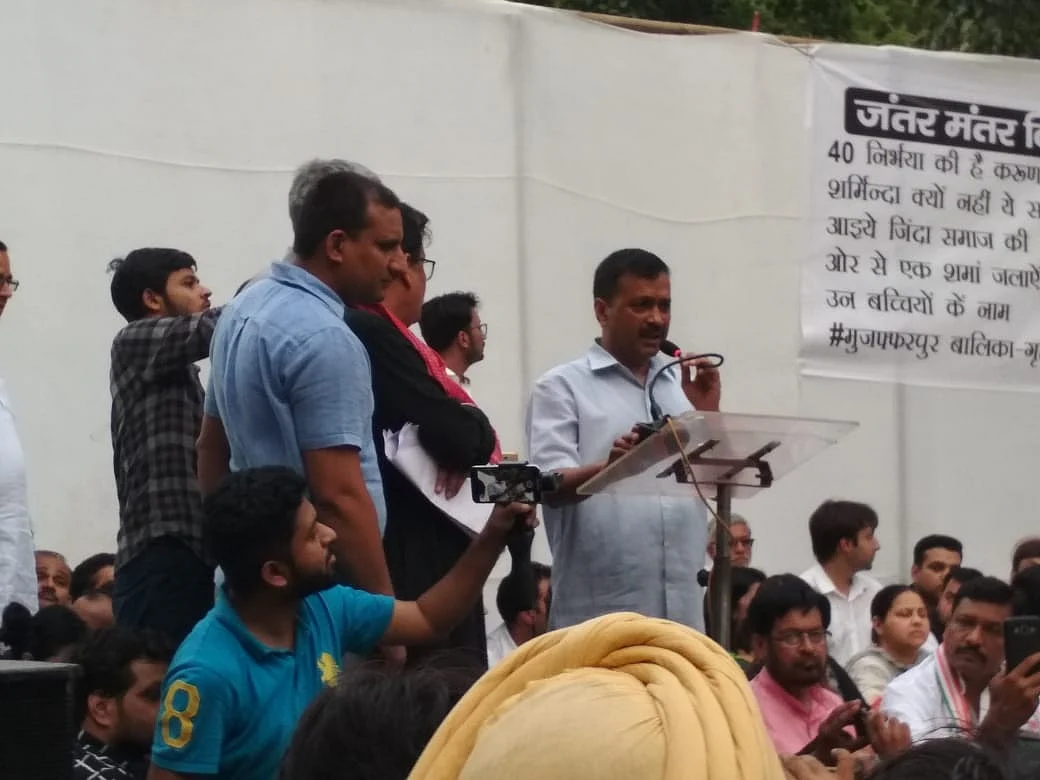 Live: Tejashwi Yadav at Muzaffarpur protest says there is ‘reign of devil in Bihar’