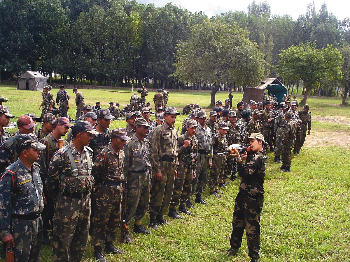 The woman who trains commandos