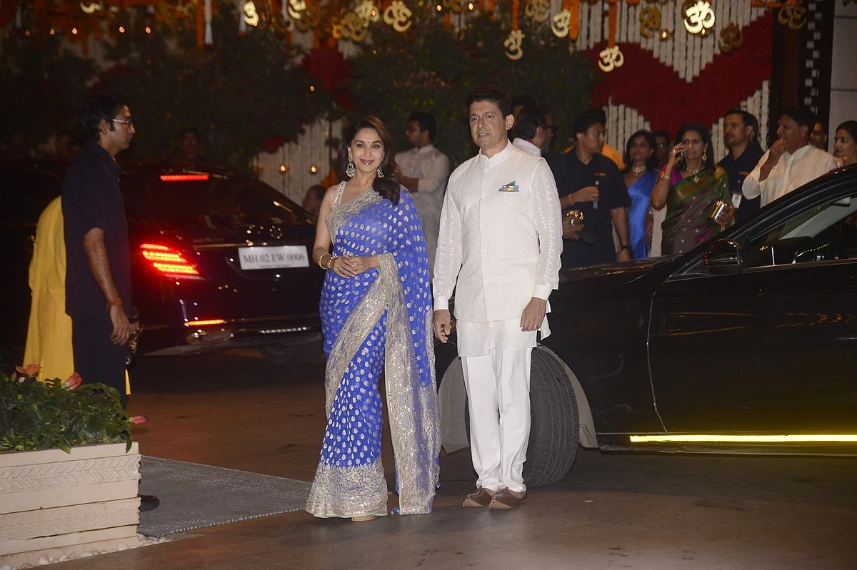 Photos: Bollywood stars celebrate ‘Antilia che Raja’ Ganesh Chaturthi at Mukesh Ambani’s bash
