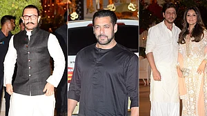 Photos: Bollywood stars celebrate ‘Antilia che Raja’ Ganesh Chaturthi at Mukesh Ambani’s bash