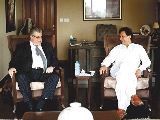 For Imran, Russia is the new US