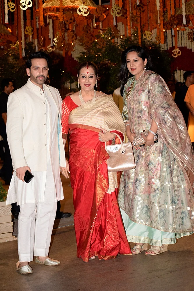 Photos: Bollywood stars celebrate ‘Antilia che Raja’ Ganesh Chaturthi at Mukesh Ambani’s bash
