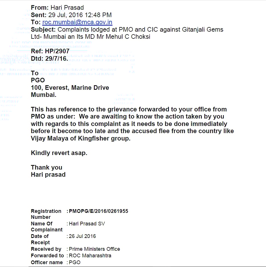 Modi government facilitated Mehul Choksi’s escape, says Congress