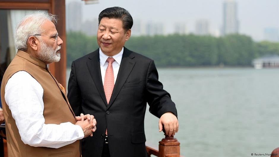 PM Narendra Modi with Xi Jinping (NH file photo)   