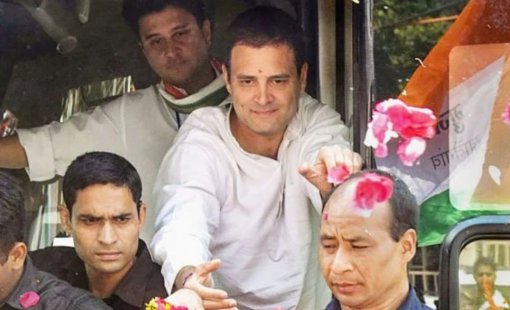 Madhya Pradesh: Rahul energises party workers, BJP can’t find workers to hold party flags