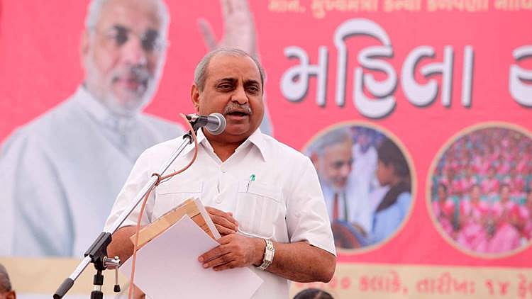 Gujarat Deputy Chief Minister Nitin Patel