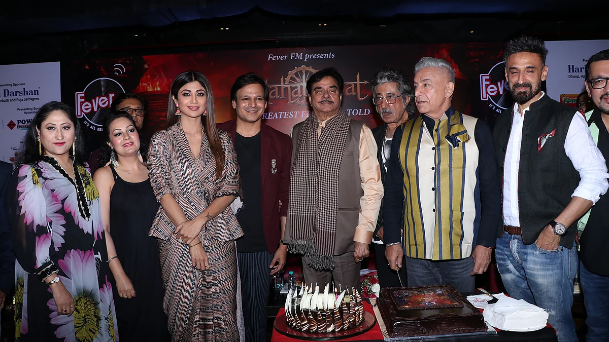 Shilpa Shetty, Shatrughan Sinha, Vivek Oberoi and others at Mahabharat success event